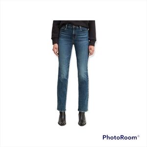 LEVI’S 505 Straight Leg Mid Rise Jeans EUC Size 16